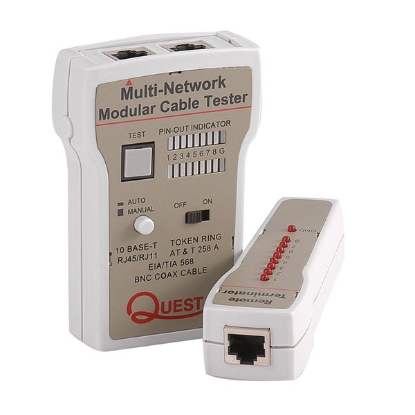 Quest Technology International Remote Lan/Coax Cable Tester (Economy) TTE-9000